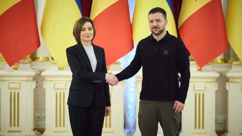 Tổng thống Moldova thăm Kiev