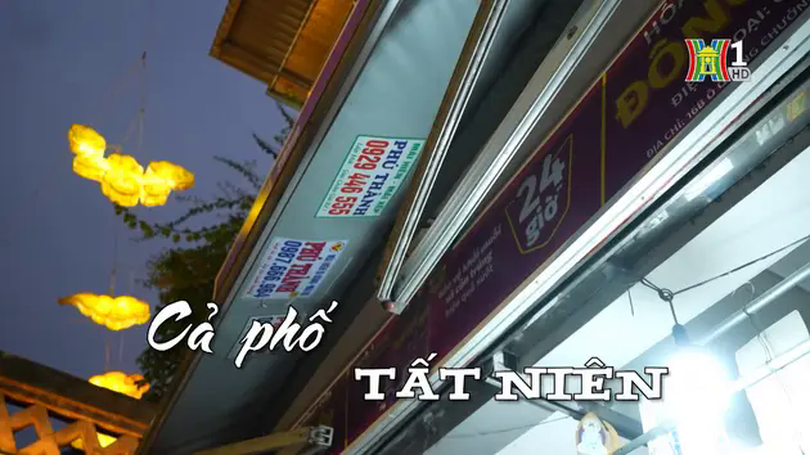 Cả phố tất niên | Nhịp sống Hà Nội | 26/01/2025