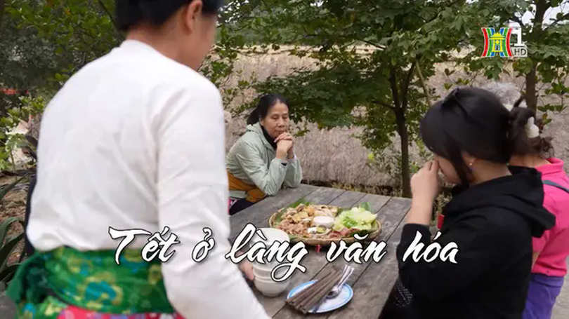 Tết ở làng văn hoá | Nhịp sống Hà Nội | 31/01/2025