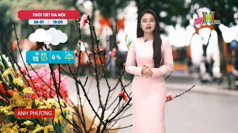Dự báo thời tiết trưa | 28/01/2025