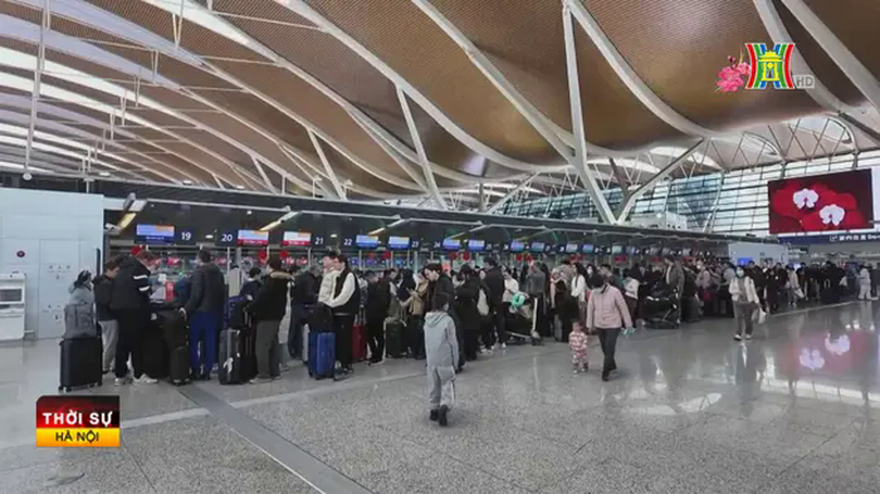 Trung Quốc chào đón khách nước ngoài đến vào dịp Tết