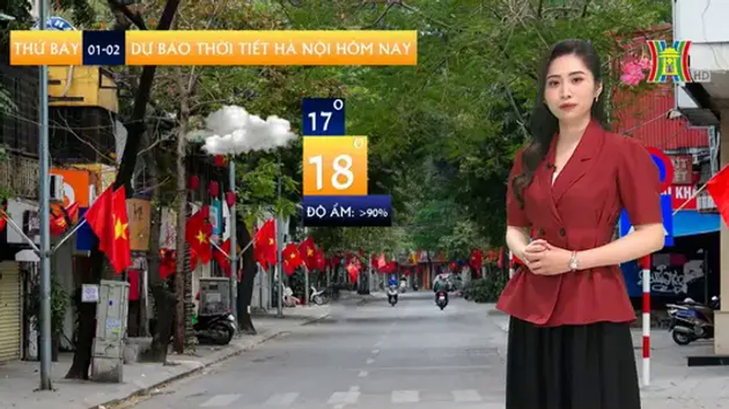 Dự báo thời tiết | 01/02/2025