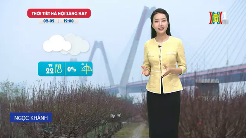 Dự báo thời tiết trưa | 02/02/2025