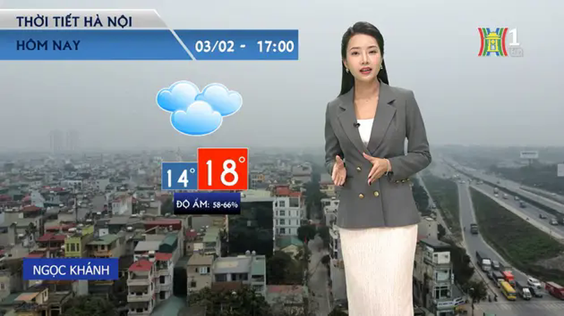 Dự báo thời tiết chiều | 03/02/2025