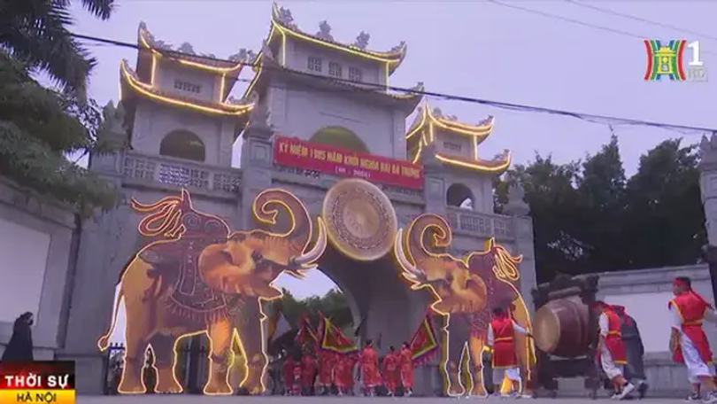 Khai mạc Lễ hội đền Hai Bà Trưng