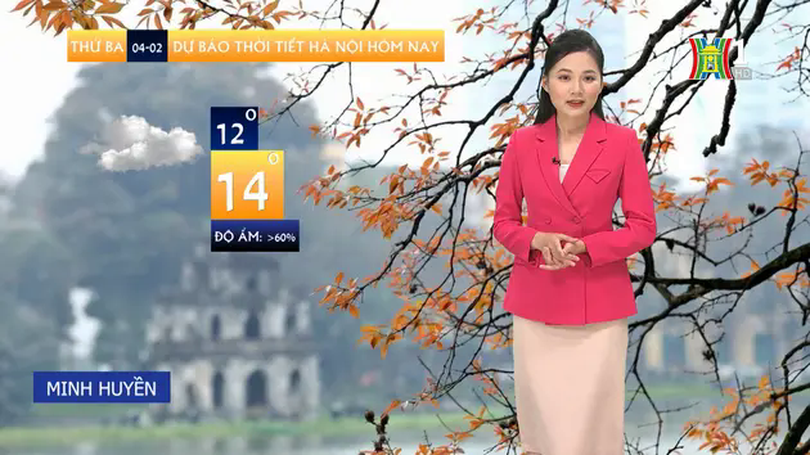 Dự báo thời tiết | 04/02/2025