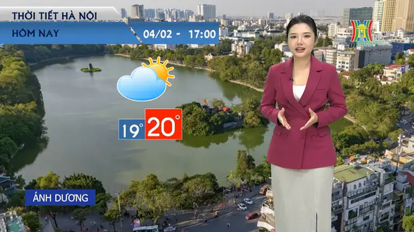 Dự báo thời tiết chiều | 04/02/2025