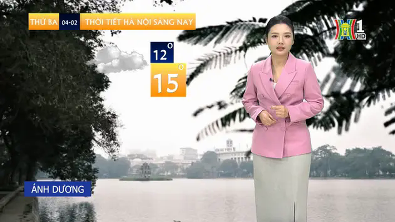 Dự báo thời tiết trưa | 04/02/2025