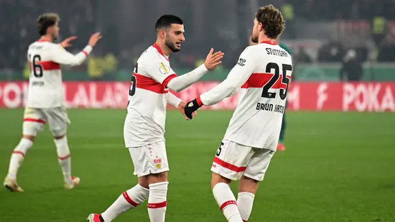 Stuttgart vượt qua Augsburg ở tứ kết Cúp quốc gia Đức