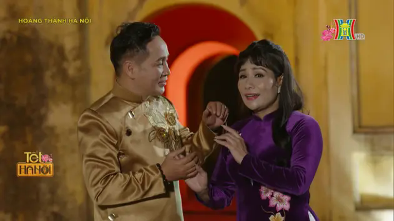 Xuân xanh trên cánh đồng vàng