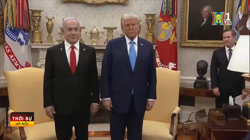 Thủ tướng Israel hội kiến Tổng thống Mỹ tại Nhà Trắng