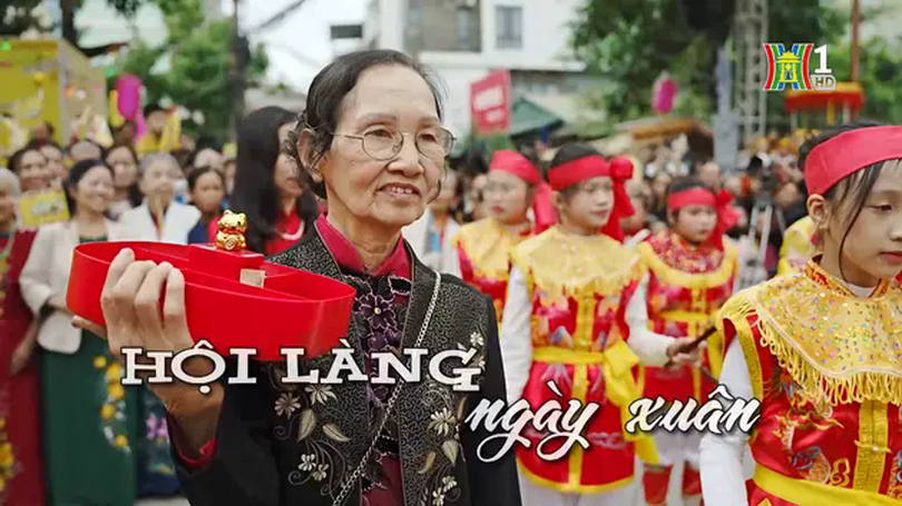 Hội làng ngày xuân | Nhịp sống Hà Nội | 05/02/2025