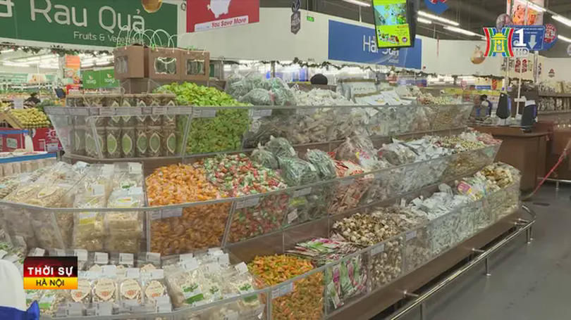 Hà Nội: Doanh thu bán lẻ hàng hóa tháng 1 tăng 10,6%