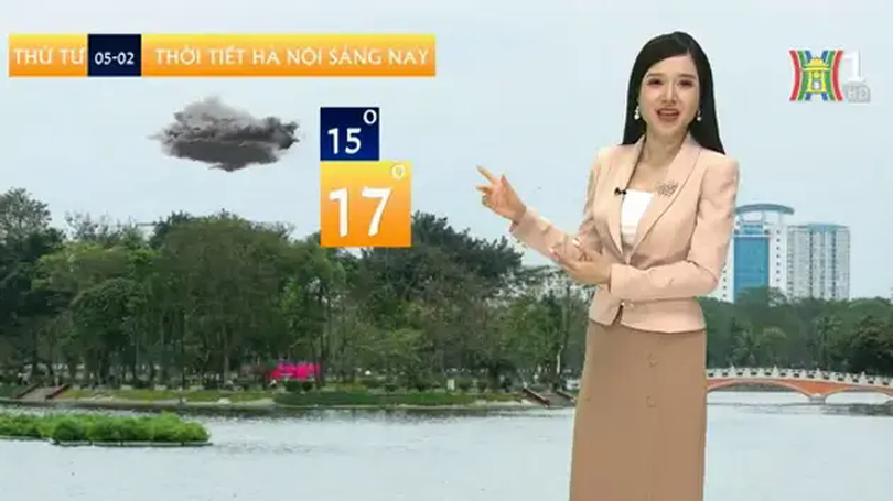 Dự báo thời tiết trưa | 05/02/2025