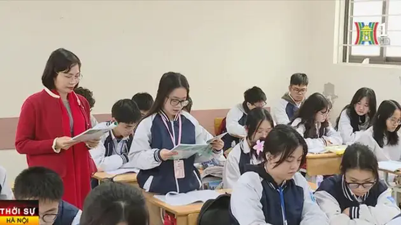 Học sinh Hà Nội tập trung cho kỳ thi tốt nghiệp THPT