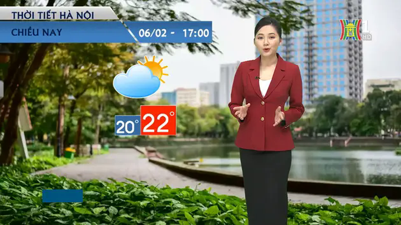 Dự báo thời tiết chiều | 06/02/2025