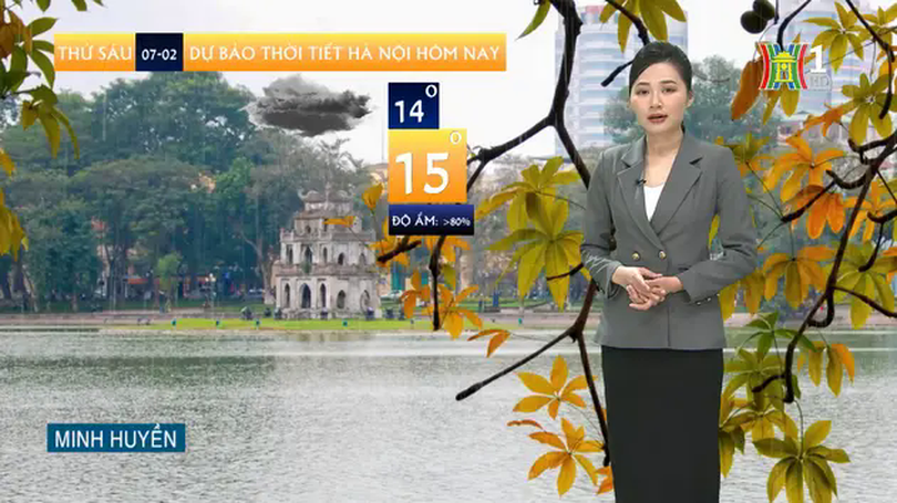 Dự báo thời tiết | 07/02/2025