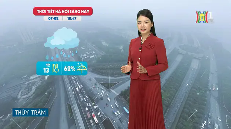 Dự báo thời tiết trưa | 07/02/2025