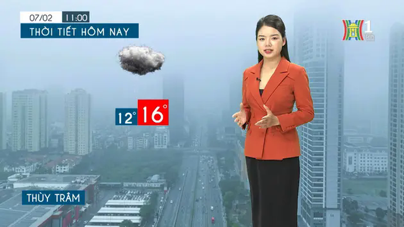 Dự báo thời tiết tối | 07/02/2025