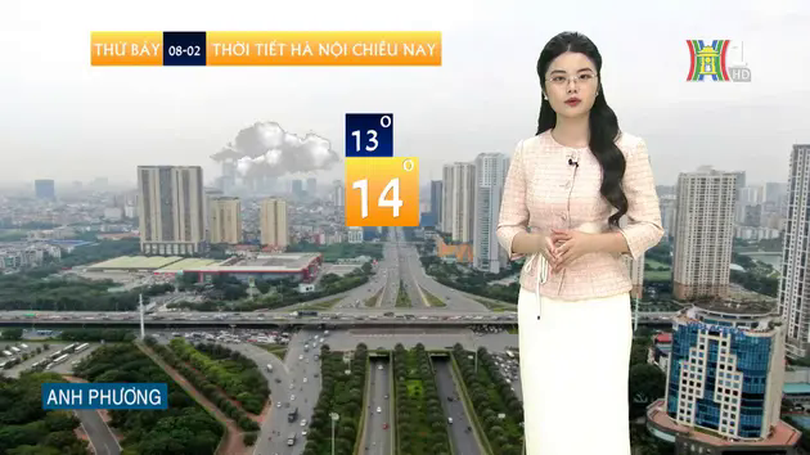 Dự báo thời tiết chiều | 08/02/2025