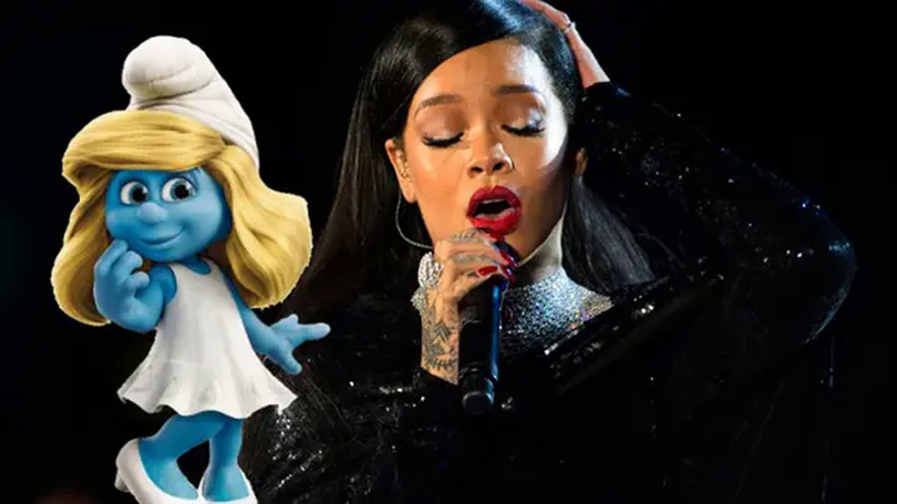 Rihanna lồng tiếng cho phim 'Xì Trum'