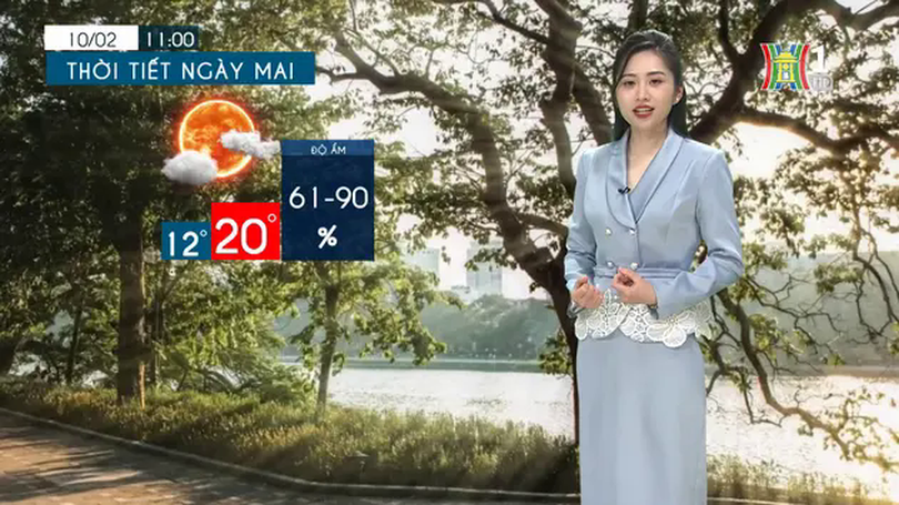 Dự báo thời tiết tối | 09/02/2025