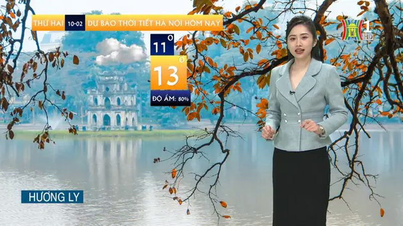 Dự báo thời tiết | 10/02/2025