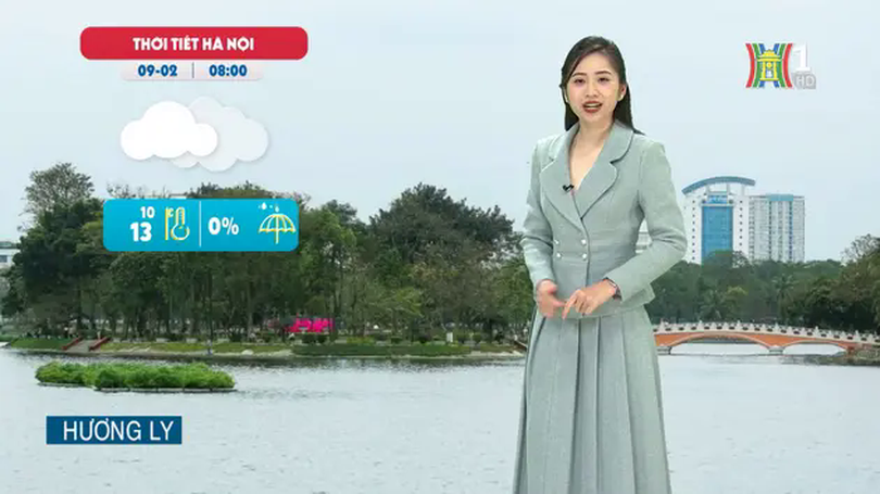 Dự báo thời tiết trưa | 09/02/2025