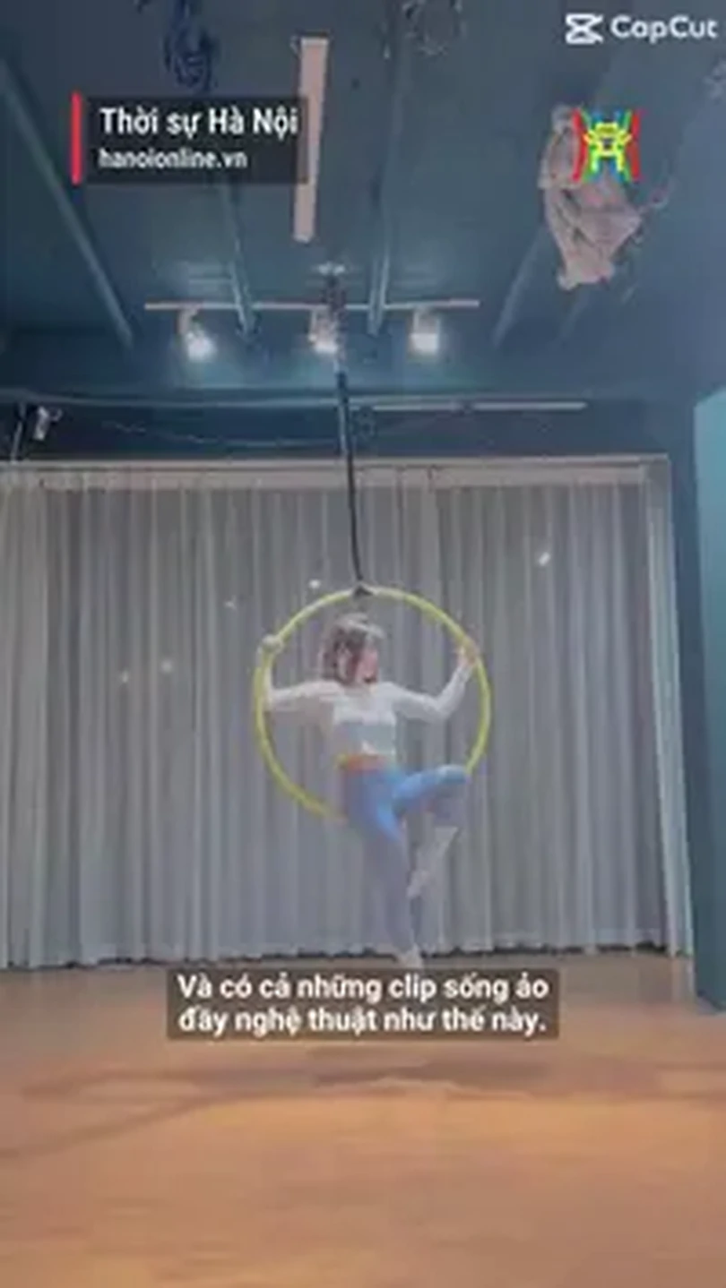 Yoga bay - bộ môn độc đáo giảm cân sau Tết