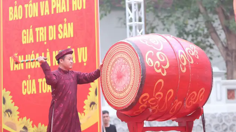 Khai hội Tản Viên Sơn Thánh, khởi động mùa du lịch