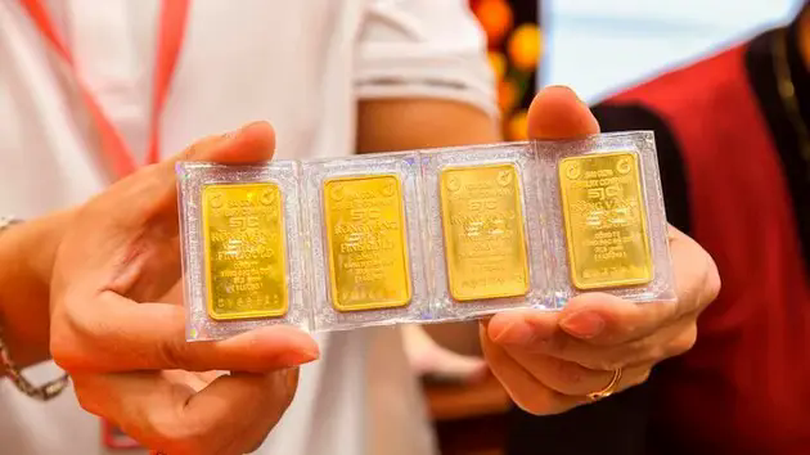 Giá vàng trong nước giảm 1 triệu đồng/lượng
