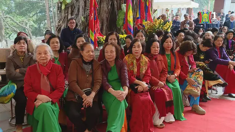 Đền Voi Phục mở Lễ hội 'Tế khai sắc, rước khai xuân'