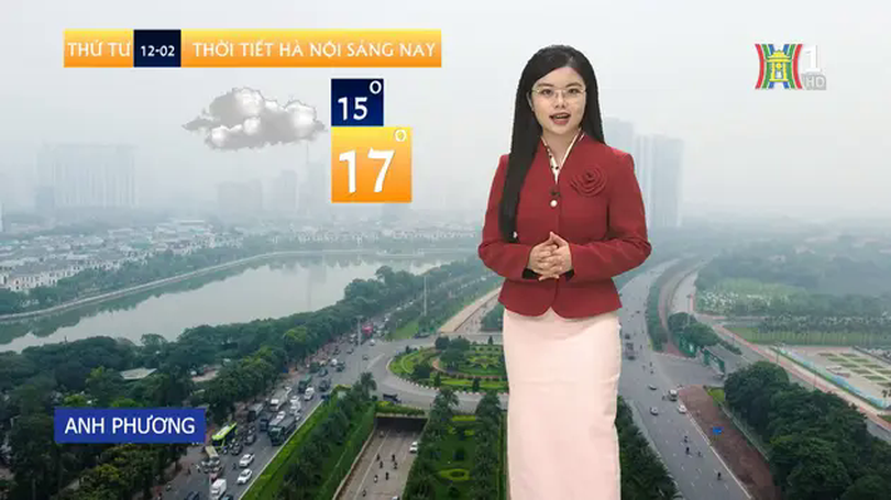 Dự báo thời tiết trưa | 12/02/2025