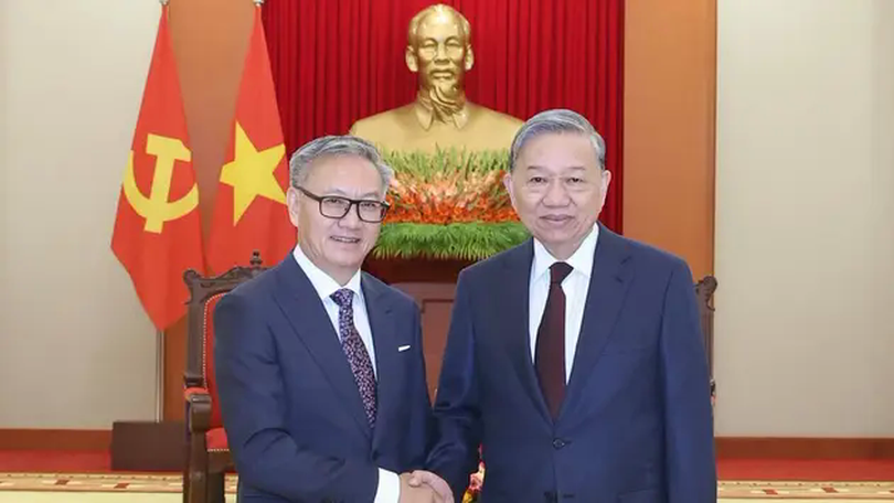 Tổng Bí thư Tô Lâm tiếp Bộ trưởng Ngoại giao Lào