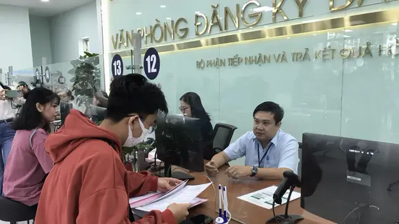 TP. Thủ Đức chỉ nhận đăng ký thế chấp trực tuyến