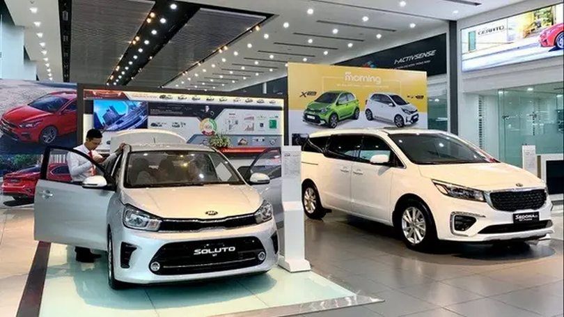 Doanh số ô tô giảm mạnh trong tháng đầu năm