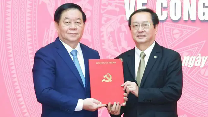 Bộ trưởng KH&CN làm Phó Ban Tuyên giáo và Dân vận Trung ương