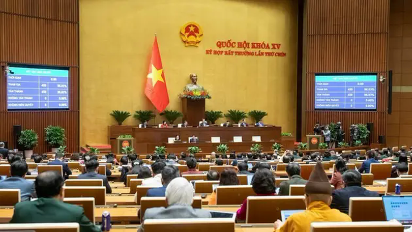 Quốc hội thông qua 6 nghị quyết quan trọng