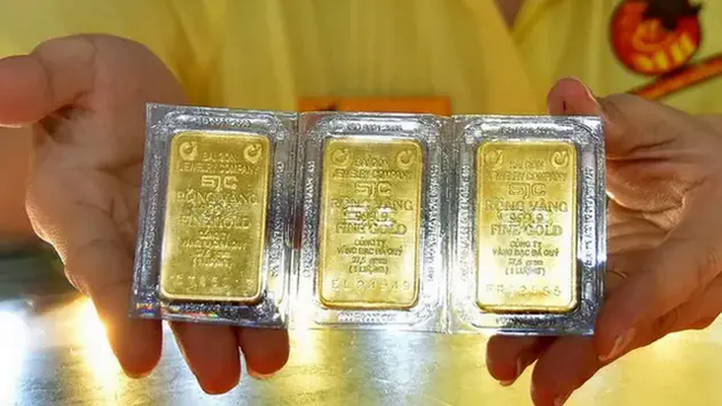 Giá vàng trong nước bất ngờ giảm