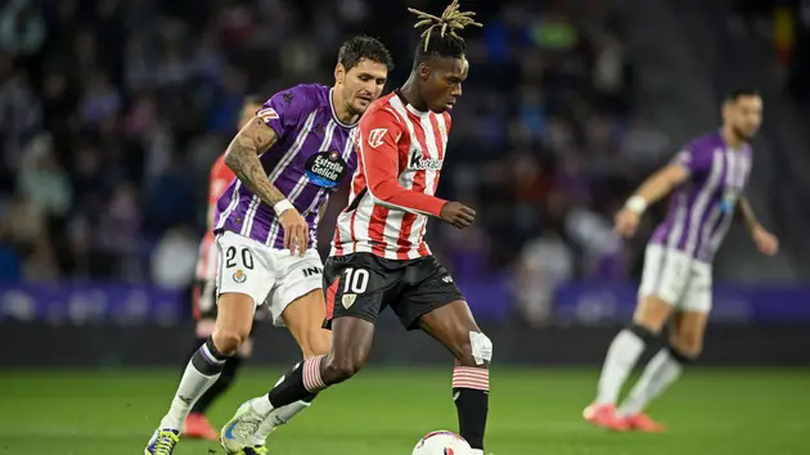 Athletic Bilbao chiến thắng tưng bừng trước Real Valladolid