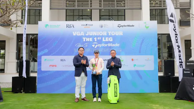 Kết thúc chặng 1 VGA Junior Tour 2025