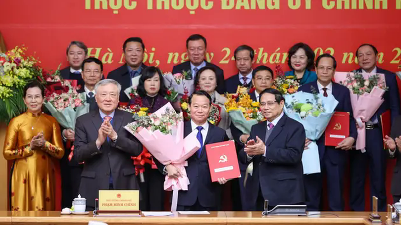 Thành lập 15 Đảng bộ thuộc Đảng ủy Chính phủ