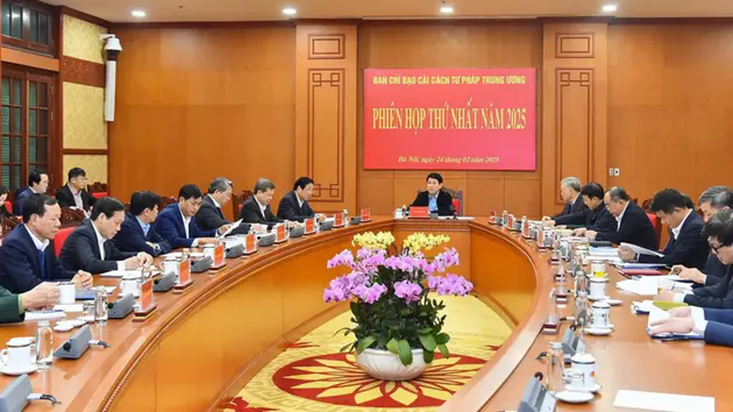 Kiện toàn Ban Chỉ đạo Cải cách Tư pháp Trung ương