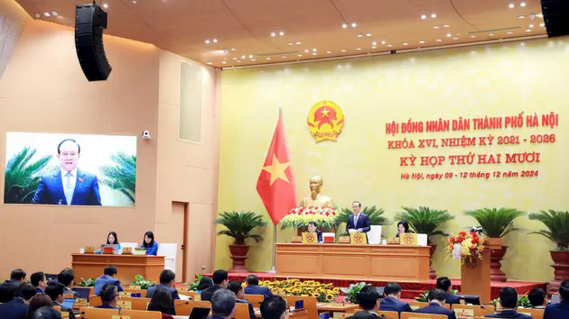 HĐND thành phố dự kiến xem xét, quyết định 9 nội dung