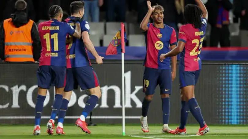 Barcelona hòa Atletico Madrid với trận cầu 8 bàn thắng