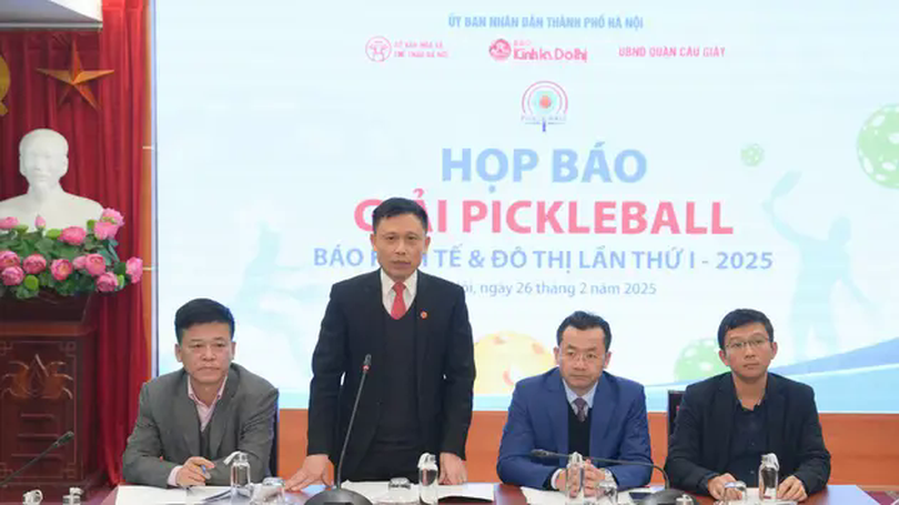 Hà Nội tiếp tục lan tỏa phong trào pickleball