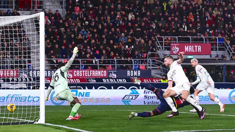 Bologna giành chiến thắng trước AC Milan