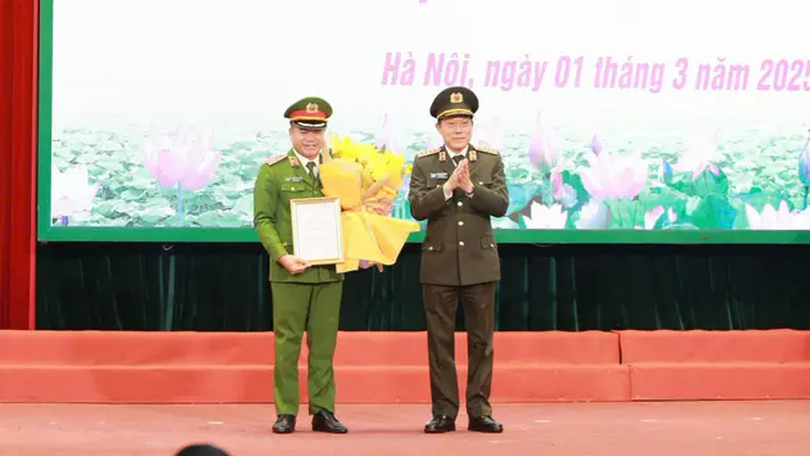Thiếu tướng Nguyễn Thanh Tùng điều hành Công an TP Hà Nội