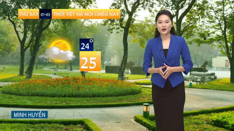 Dự báo thời tiết chiều | 01/03/2025