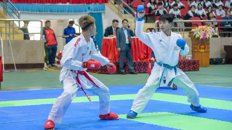 Hơn 300 HLV, VĐV tham gia Giải VĐQG Karate khu vực miền Bắc